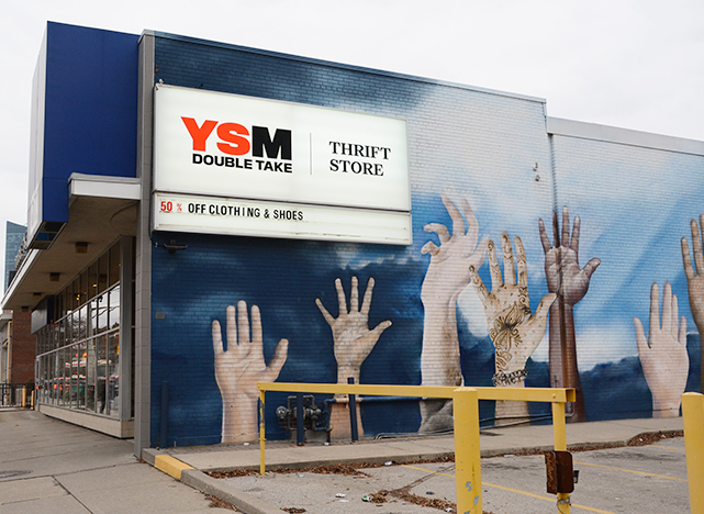 YSM Double Take Thrift Store for classic vintage item and clothing donations