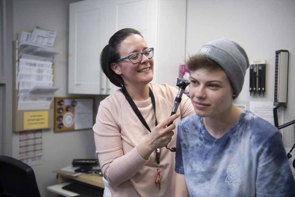 Physical health check up for youth in poverty in Toronto