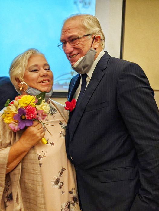 Wedding photo of Susan and Doug