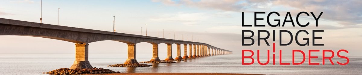 Stock photo of the landmark Confederation Bridge leading toward Prince Edward Island, Canada